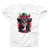 Catrina Portrait Skull Unisex T-shirt